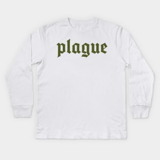 plauge Kids Long Sleeve T-Shirt